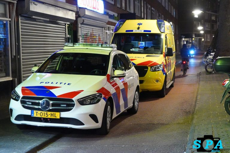 Gewonde na steekpartij in arm in woning Dordtselaan Rotterdam