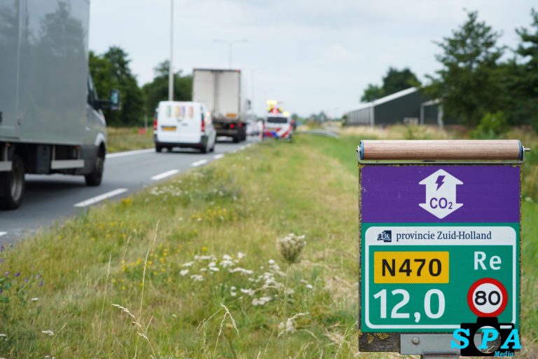 Schade na kop-staart botsing N470 Berkel en Rodenrijs – Pijnacker