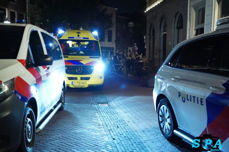 Man gewond na steekpartij Hoogstraat in centrum Schiedam