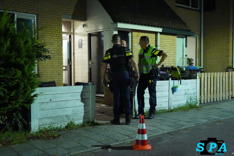 Lichtgewonde na schietincident in woning Dilledonk-Zuid Spijkenisse